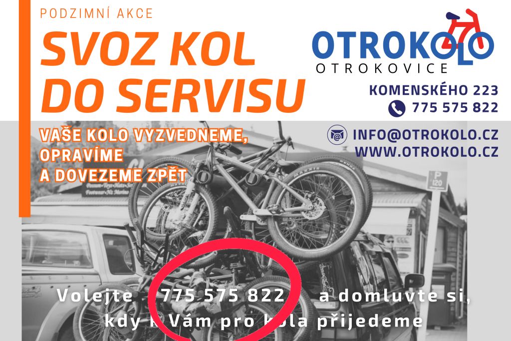Pro Vaše kolo si přijedeme :-)