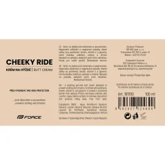 FORCE CHEEKY RIDE 100ml krém proti opruzení