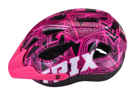 Přilba Extend TRIX labirint pink XS/S (48-52 cm), shine