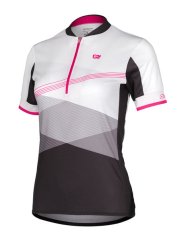 Etape – dámský dres LIV, bílá/růžová