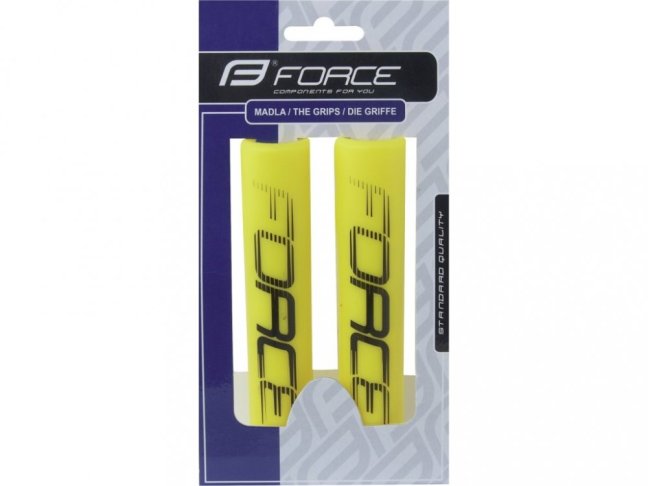 FORCE Gripy SLICK silikonové žluté