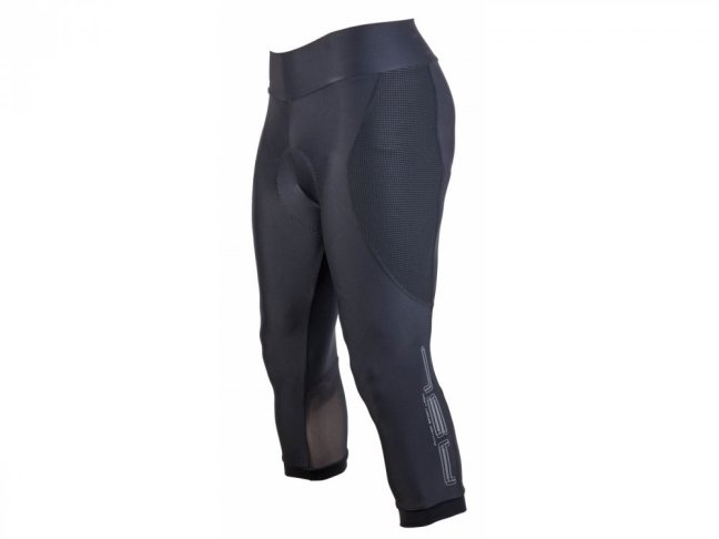AUTHOR Lady Sport X8 Endurance Kalhoty 3/4 černé - Barva: černá, Velikost: S