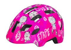 Etape – dětská cyklistická přilba KITTY 2.0, růžová