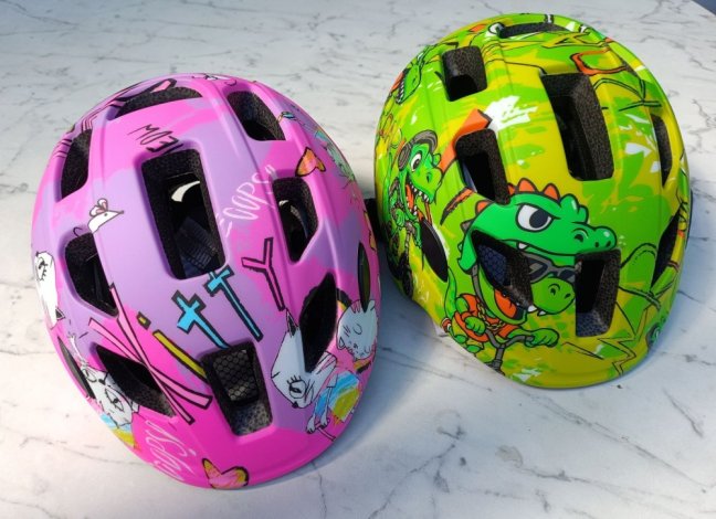 Etape – dětská cyklistická přilba KITTY 2.0, zelená