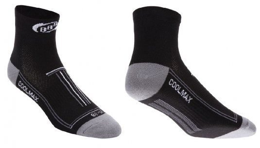BSO-01 TechnoFeet černé ponožky - Velikost: XL (47-49)