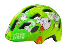 Etape – dětská cyklistická přilba  KITTY 2.0, zelená