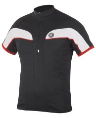 Etape - pánský dres FACE, černá/červená