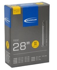 Schwalbe duše 28" SV20 80mm 18/25 -622/630 galuskový ventilek light