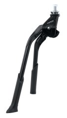 stojan na kolo FORCE TWO 24-28" Al 2nohý pod rám+protikus,černý