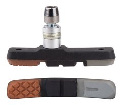 Brzdové špalíky PRO-T V-brake třísměsová Color