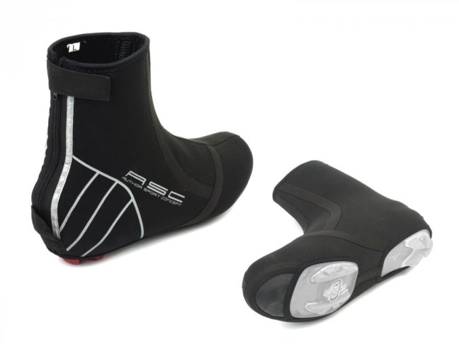 AUTHOR Návleky boty Winter Neoprene černá - Barva: černá, Velikost: XL 45-46