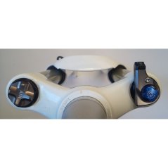 Vidlice odpr. 26" tapered Suntour AXON RL-RC 15QLC-Ti 100mm bílá