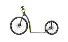 Koloběžka KOSTKA TOUR PRO (G6) Barva Antic Silver / Limone