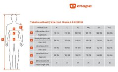 Etape – pánská mikina SOLID, antracit/žlutá fluo L