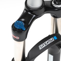 Vidlice odpr. 27,5" tapered Suntour XCR32 AIR LO-R DISC boost 15QLC32, 100mm černá mat