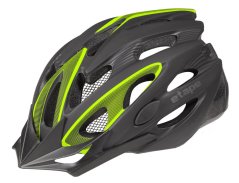 Etape – přilba na kolo BIKER, černá/žlutá fluo mat