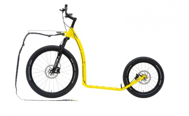 Koloběžka KOSTKA MUSHING MAX (G6) Barva NEON Lemon