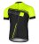 Etape – pánský dres CUBE, černá/žlutá fluo