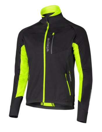 Etape STRONG WS zimní bunda , černá/žlutá fluorescenční