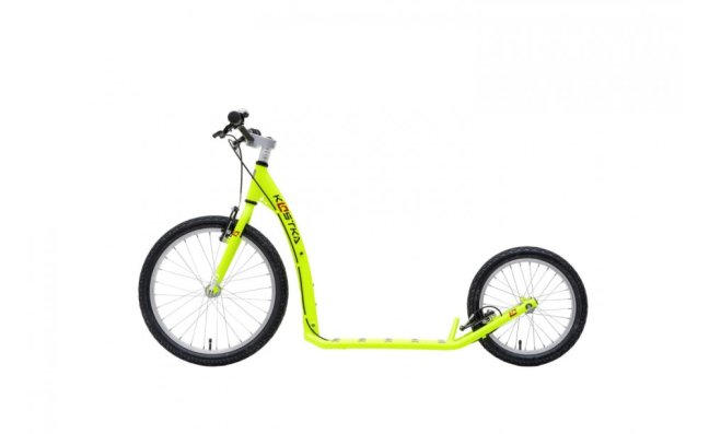 Koloběžka KOSTKA HILL FUN KID (G5) Barva Žlutá reflexní