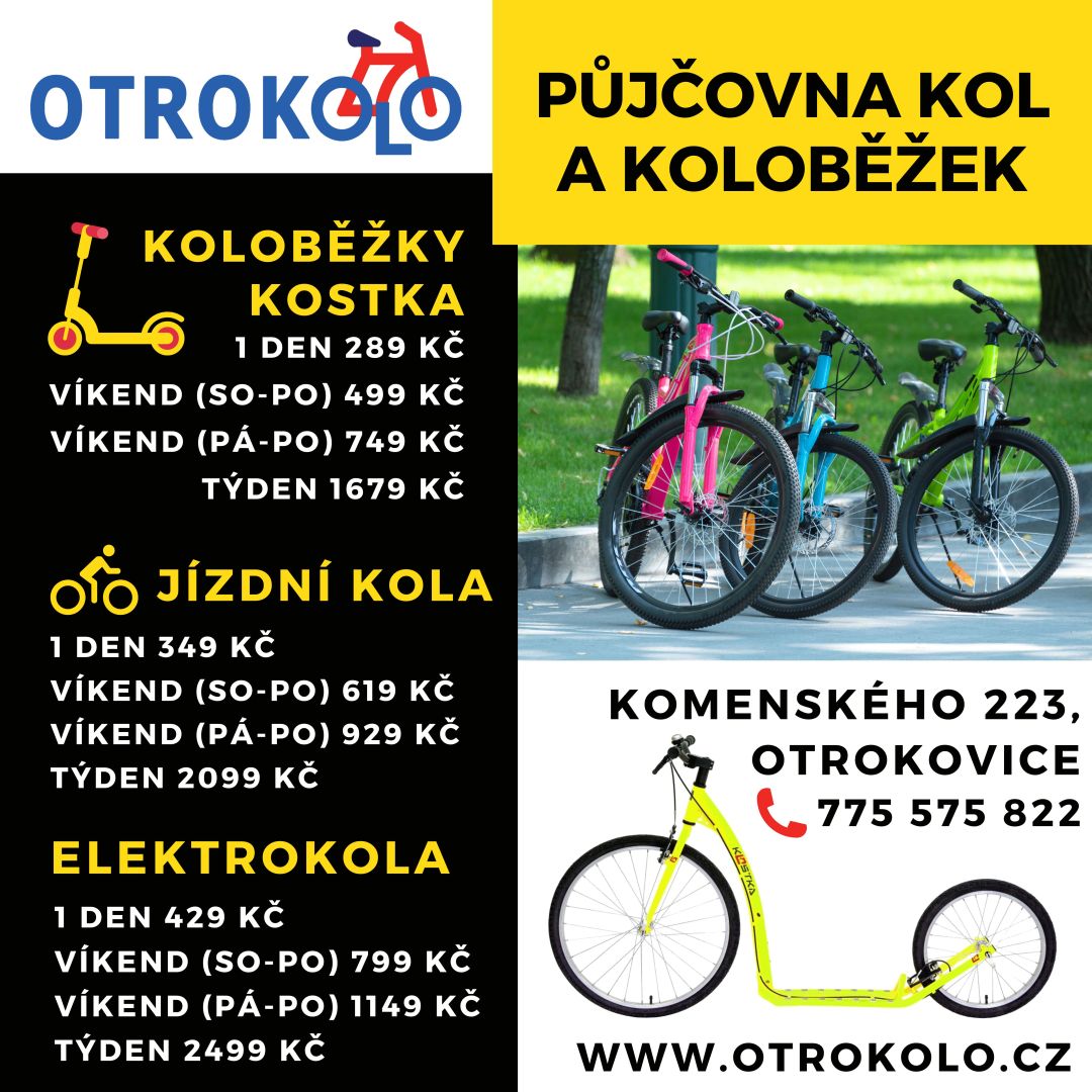Půjčovna kol a koloběžek