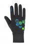 Etape – dětské rukavice PUZZLE WS, černá/zelená