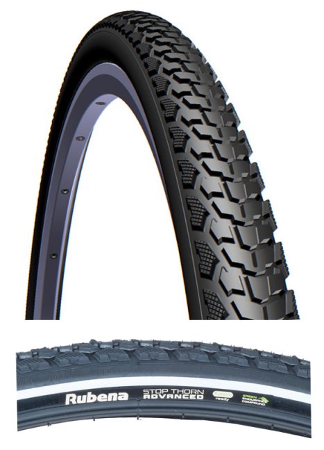 Plášť RUBENA Gripper protiprůrazový ADVANCED + reflex 700x40C (42-622)