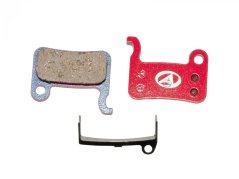 AUTHOR Brzdové destičky ABS-24 Shi M07 červená