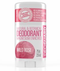 Sportique DEOGUARD PŘÍRODNÍ TUHÝ DEODORANT - DIVOKÁ RŮŽE 65G