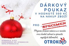 Vánoční dárkový poukaz OtroKolo 300 Kč