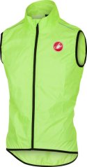 Castelli - pánská vesta Squadra Long, yellow fluo