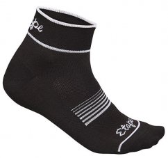 Etape - dámské ponožky KISS, černá/bílá