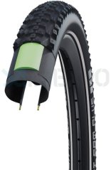 Schwalbe plášť Smart Sam Plus 27.5x2.10 Addix DoubleDefense GreenGuard reflexní pruh