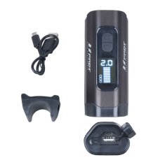Světlo přední PRO-T Plus 1600 Lumen 3 xSuper LED dioda nabíjecí přes USB 7129