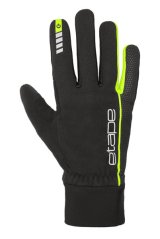 Etape – rukavice PEAK WS+, černá/žlutá fluo