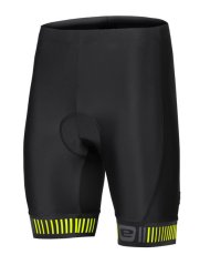 Etape – pánské kalhoty ELITE, černá/žlutá fluo