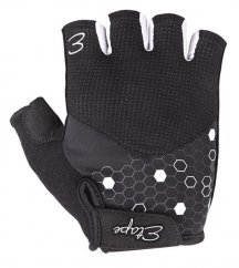 Etape - dámské rukavice BETTY, černá/bílá