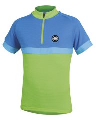 Etape - dětský dres BAMBINO, zelená/modrá