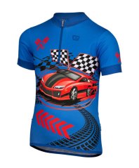 Etape – dětský dres RIO, modrá Cars