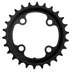 FSA MTB Afterburner Black Alu, 68x28 zubov, 10/11speed