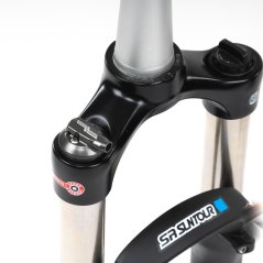 Vidlice odpr. 27,5" tapered Suntour XCR32 RL-R boost, 15QLC32 100mm černá mat