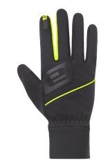 Etape – rukavice EVEREST WS+, černá/žlutá fluo