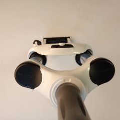 Vidlice odpr. 28" 28,6/255 ahead Suntour NEX DISC, 63 mm bílá BEZ POLEPU