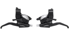 Řadící + brzdové páky SHIMANO STEF 41 3x6 kolečko V-brake