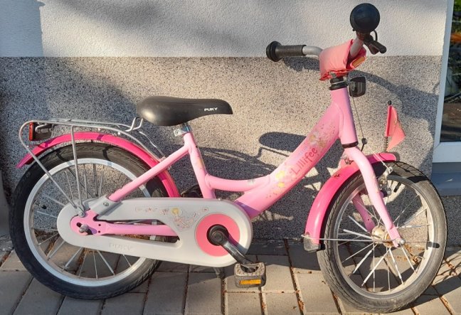 Cyklobazar - dětské kolo PUKY Prinzessin Lillifee 16
